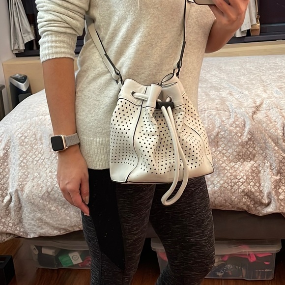 White Rag and Bone Leather Crossbody - Picture 3 of 7